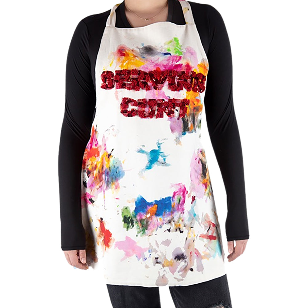 "Serving Cunt" Linen Apron