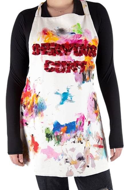 "Serving Cunt" Linen Apron