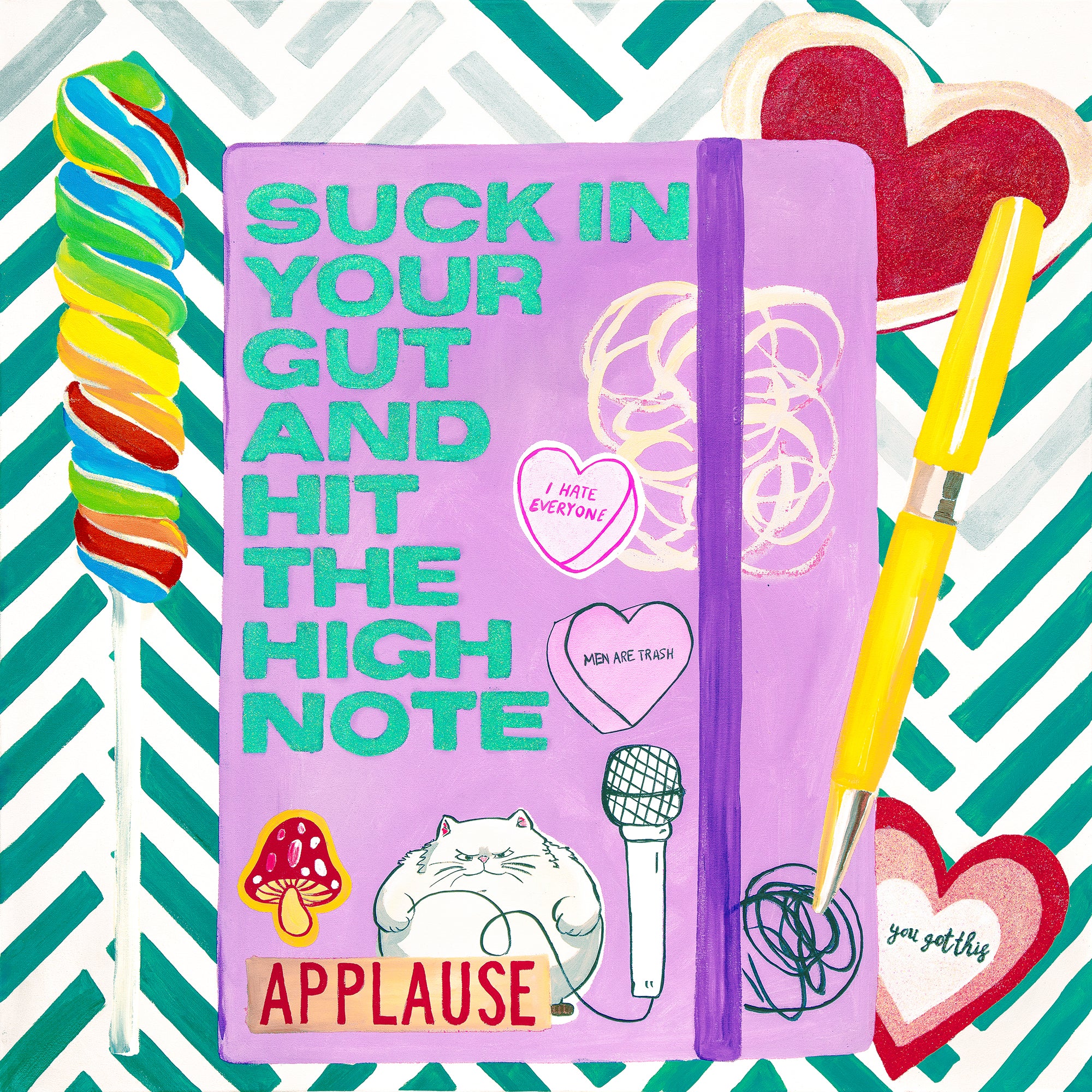 Suck In Your Gut and Hit the High Note
