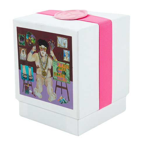 Ashley's "Self Portrait" Litty Titty Candle - Lavender Mint