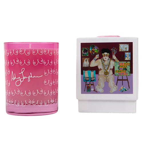 Ashley's "Self Portrait" Litty Titty Candle - Lavender Mint