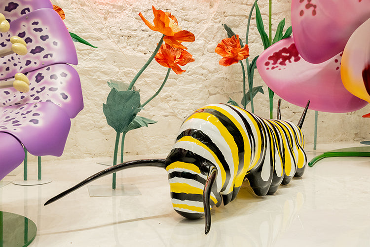 Caterpillar Sculpture