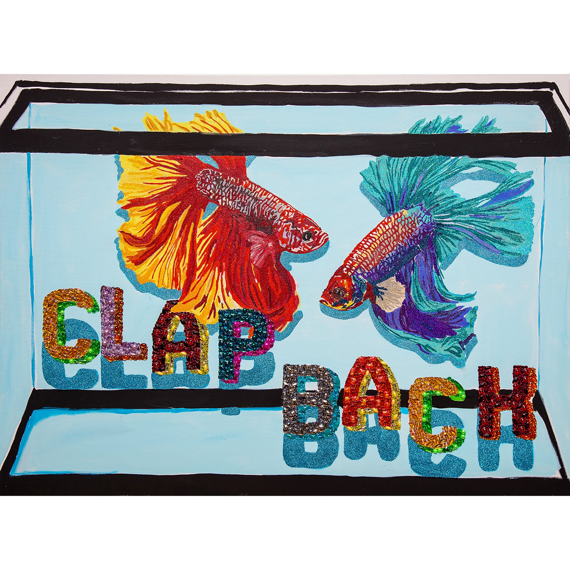 Clap Back  |  36 x 48in
