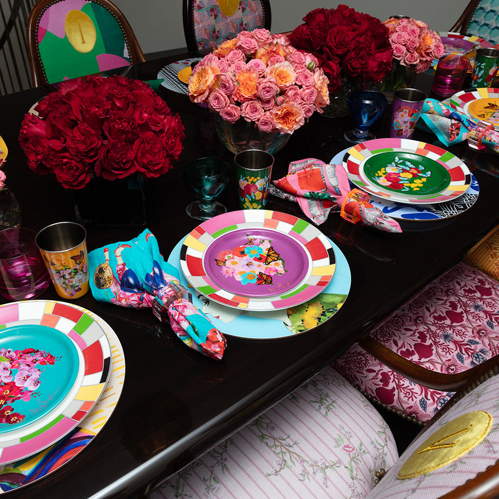 "Bejeweled & Enchanted" Enameled Tableware Set | *Preorder
