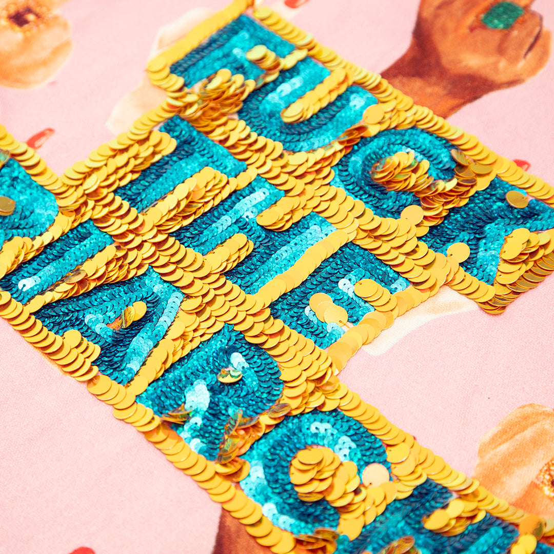 Embellished “Fuck the Patriarchy” Apron