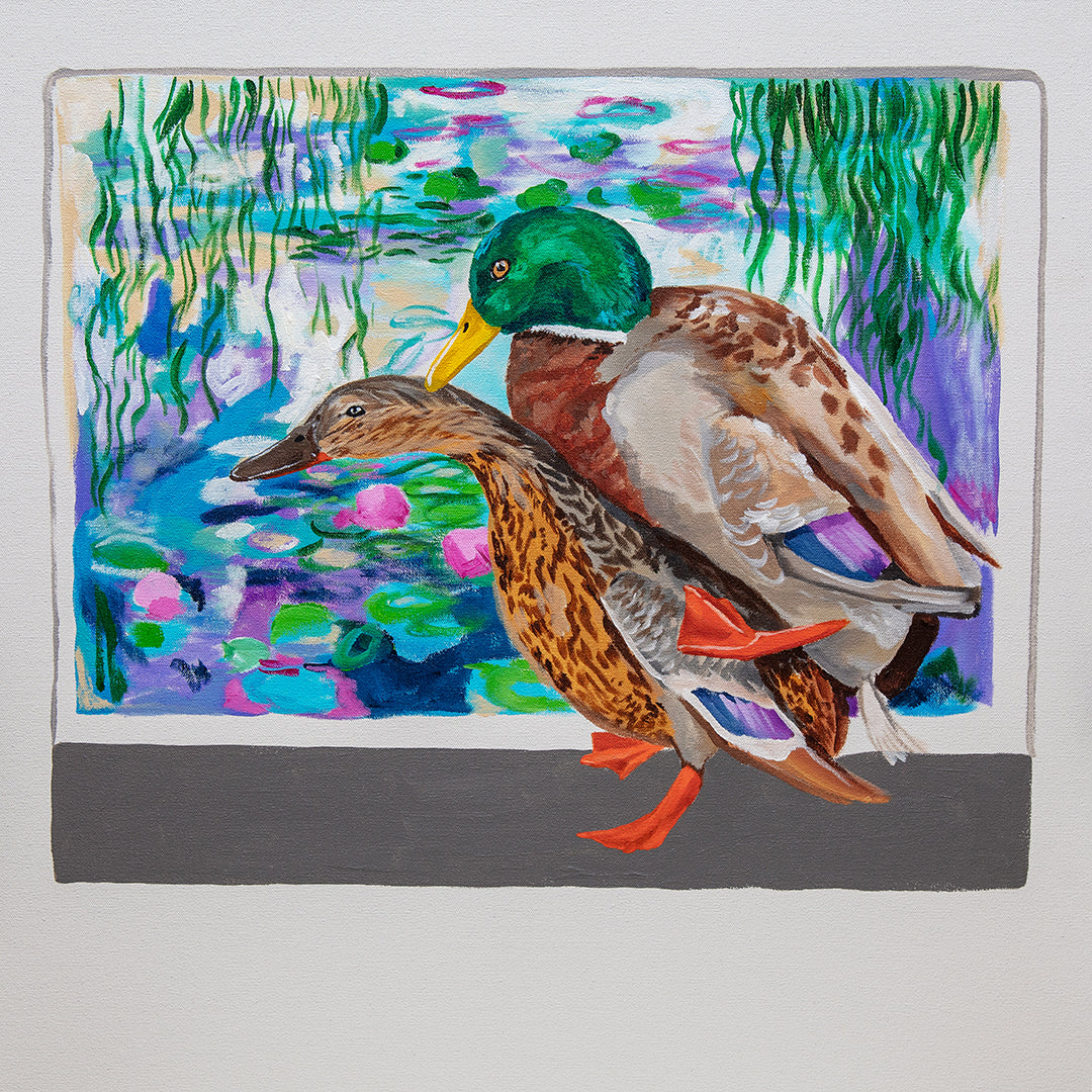 Ducks Fucking in Front of Monet