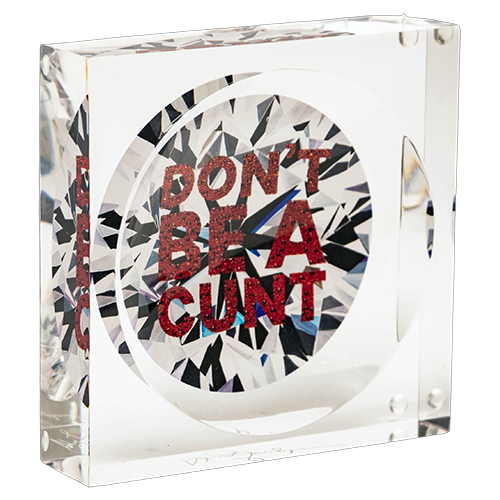 “Don't Be a Cunt” Candy Dish