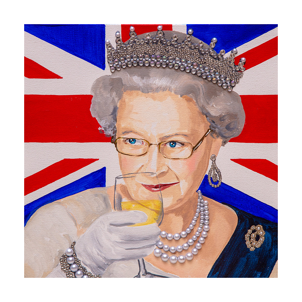 #337 Queen Elizabeth on Union Jack