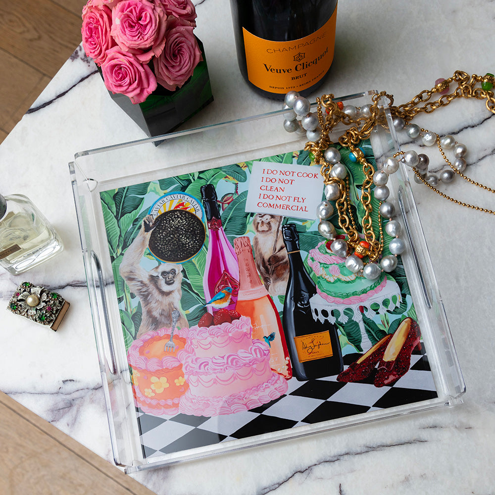 IDNC Trophy Wife Acrylic Tray