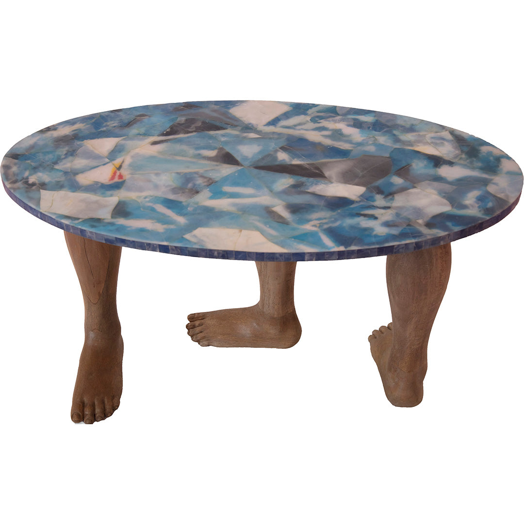 Sapphire Inlay Table