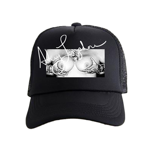 Ashley's "Litty Titty" Trucker Hat | White Stitching