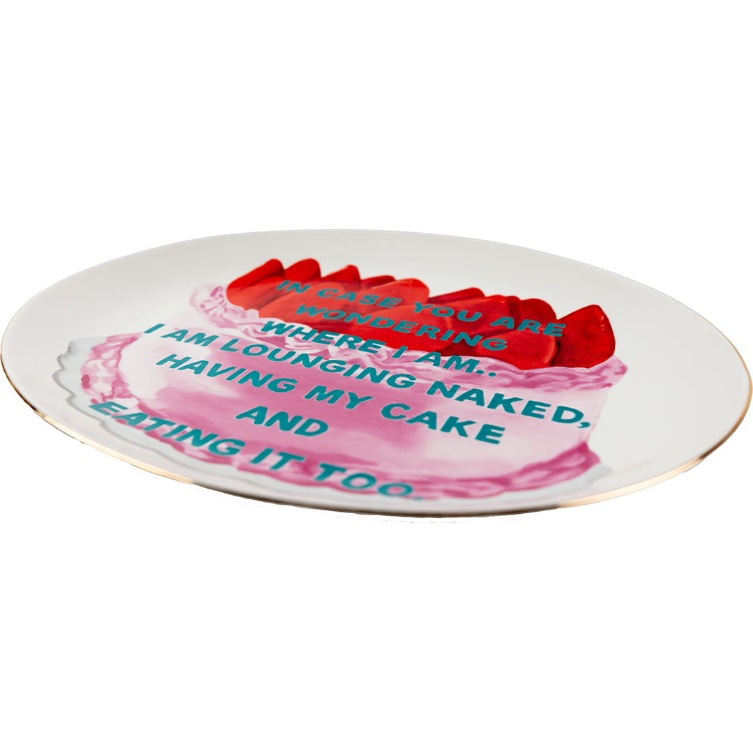 Naked Cake Bone China Platter