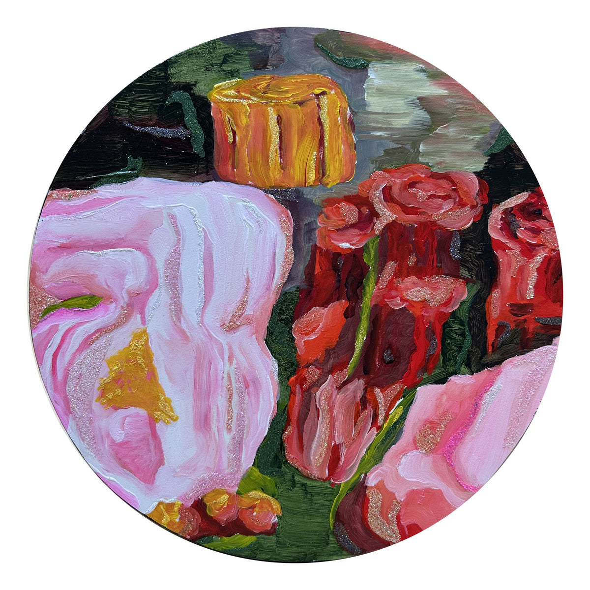 "Reflections of a Rose Garden" Monette Tondo