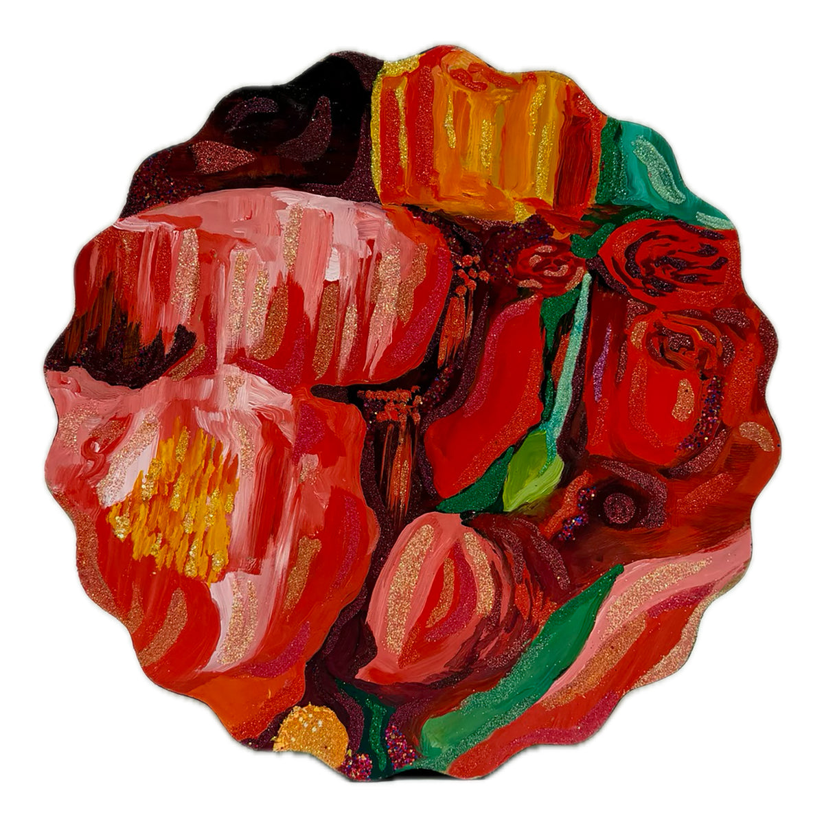 "Ripples of Ember" Monette Tondo