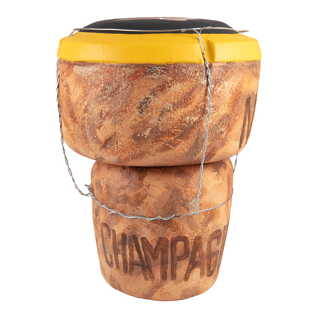Champagne Cork Sculpture