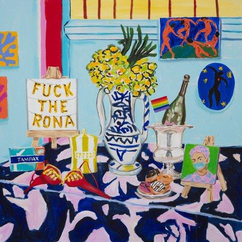 Fuck the Rona Ashley and Matisse Still Life