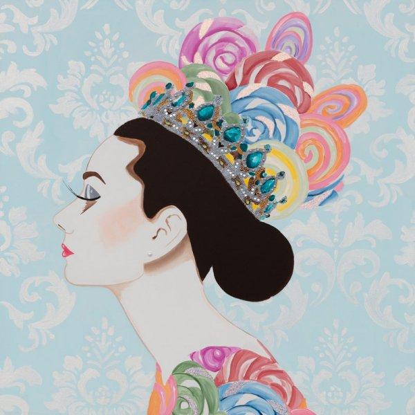 Audrey with Lollipop Crown