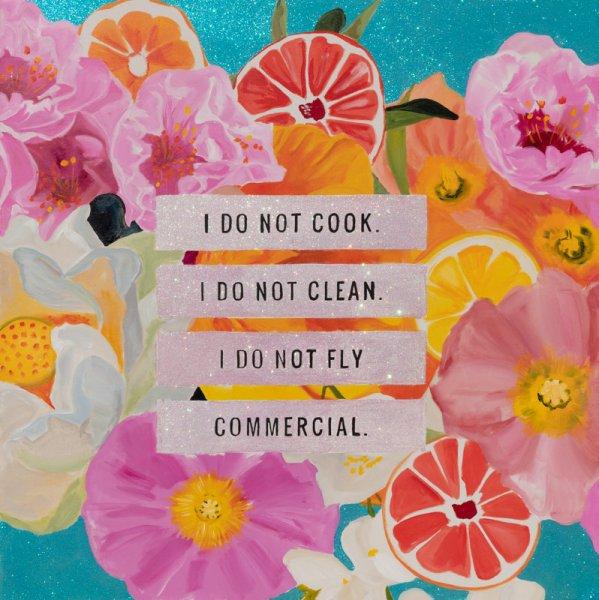 I Do Not Cook. I Do Not Clean. I Do Not Fly Commercial.