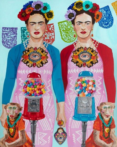 Frida Kahlo Twinning