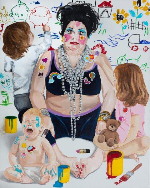 Self Portrait as a Mom