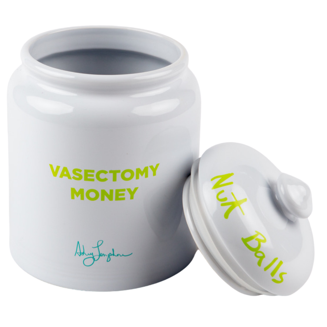 "Vasectomy Money" Thought Jar - Nut Balls