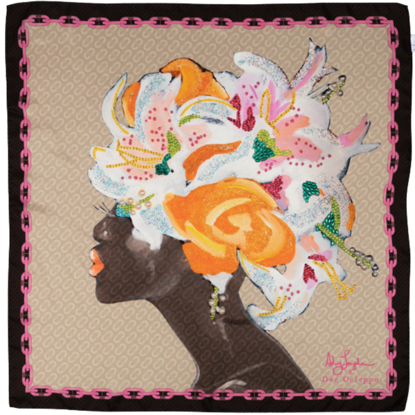 4 Ashley Longshore x Dee Ocleppo Silk Scarf
