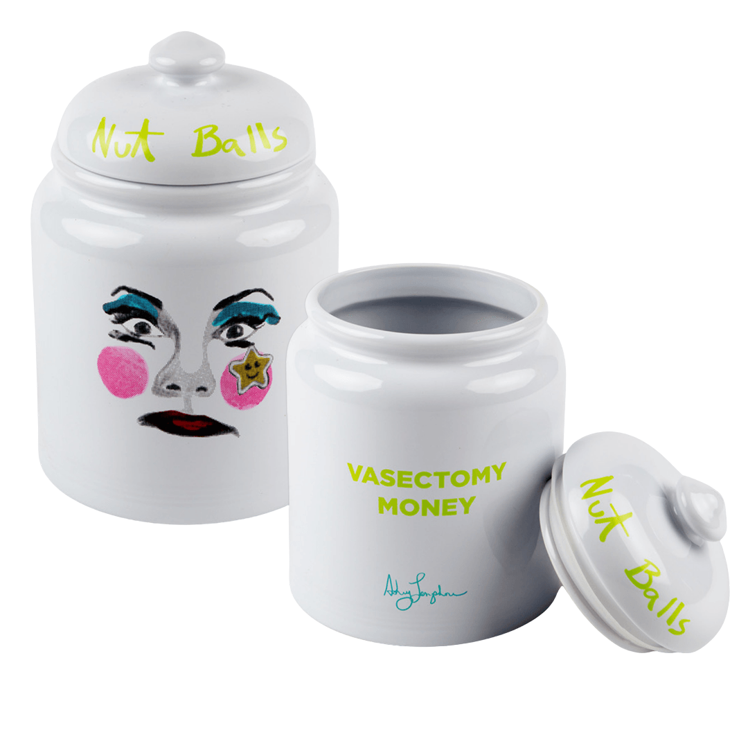 "Vasectomy Money" Thought Jar - Nut Balls