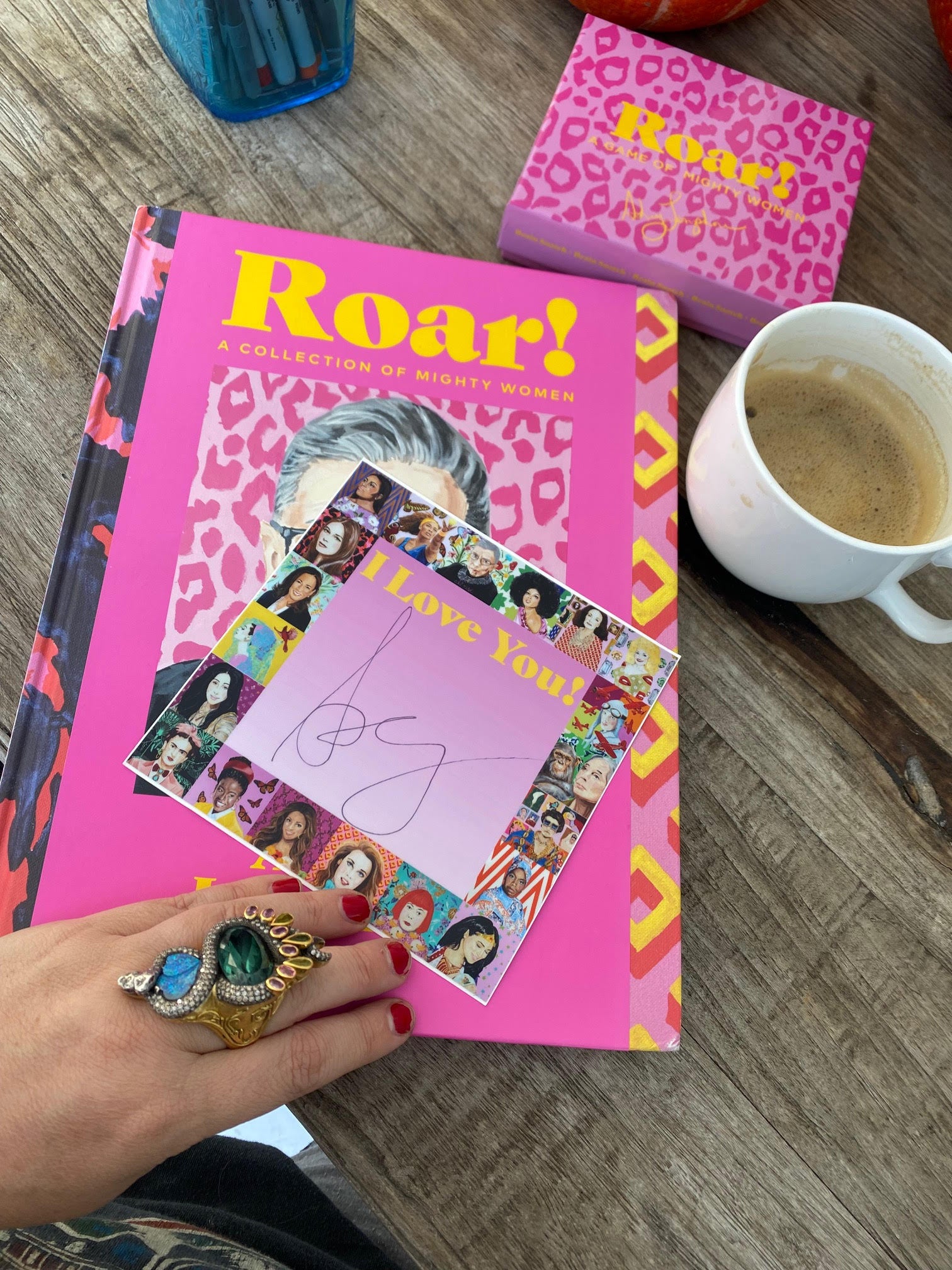 Signed Copy of Roar!: A Collection of Mighty Women