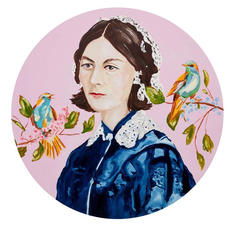 File:Florence Nightingale standing with owl Wellcome L0010457.jpg -  Wikimedia Commons
