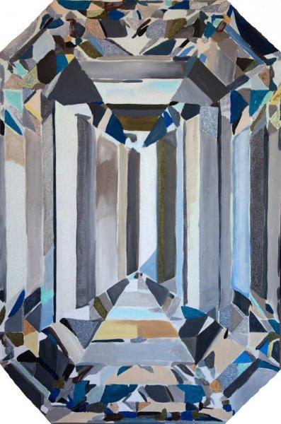 Emerald Cut Diamond Cut Out