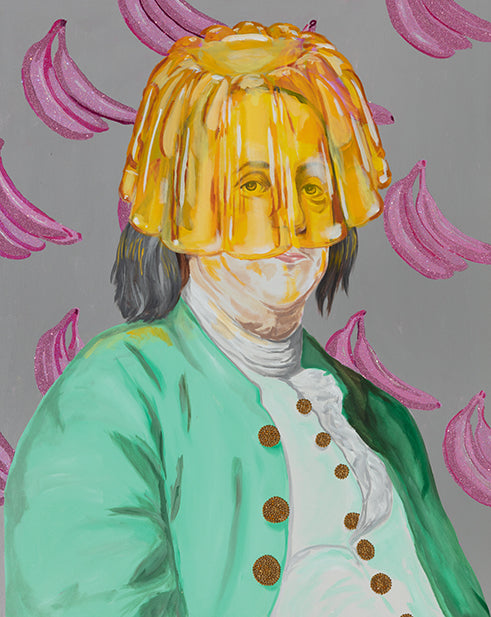 Ben Franklin with Jello Mold