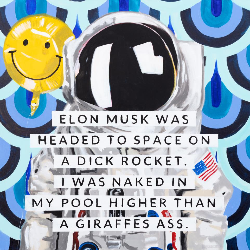 Elon Musk Was Headed to Space on a Dick Rocket. I Was Naked in My Pool Higher than a Giraffe’s Ass.