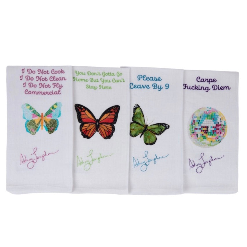 Limited Edition Embroidered Tea Towels
