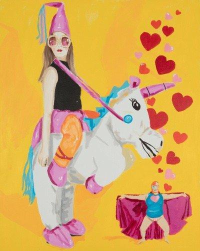Unicorn Rachel with Love Machine